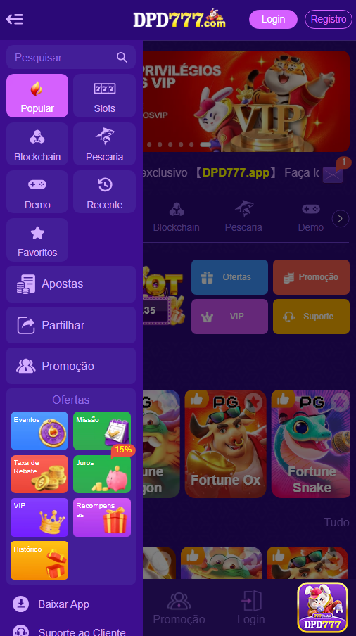 Licença e Segurança dpd777.com